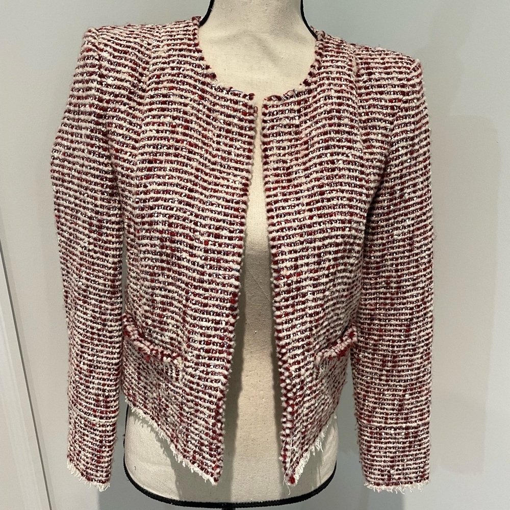 IRO tweed jacket perfect for the holidays!